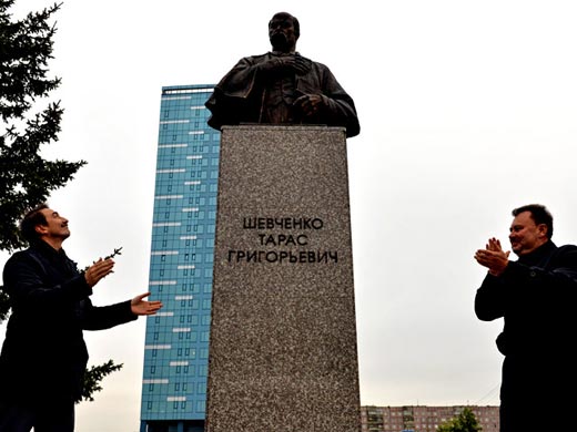 Новосибирск памятник Тарасу Шевченко