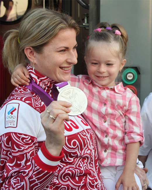 Инна Дериглазова и дочь