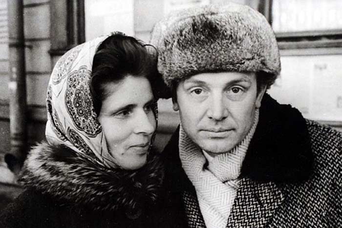 Иннокентий Смоктуновский с женой