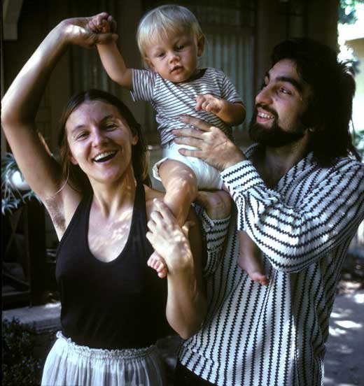 ДиКаприо с родителями