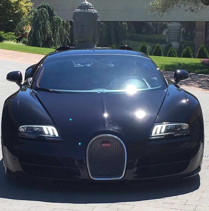 Роналду Bugatti Veyron