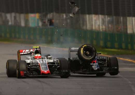 Авария Формула1
