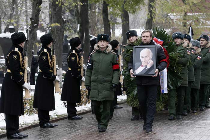Похороны Владимира Зельдина 3