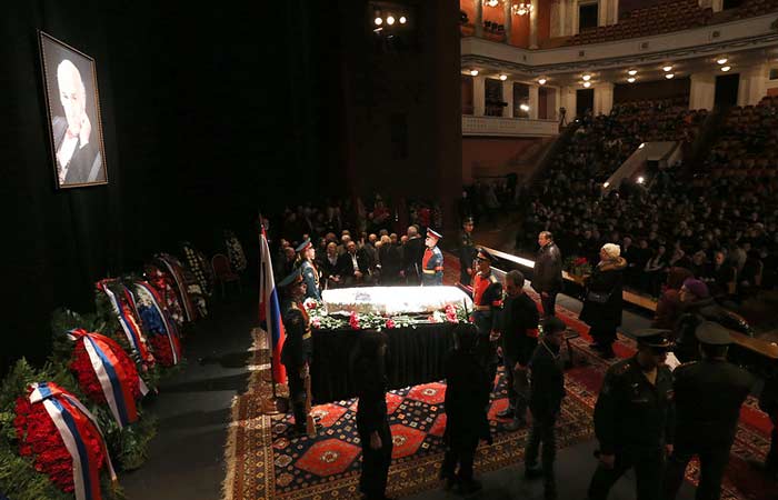 Похороны Владимира Зельдина 5