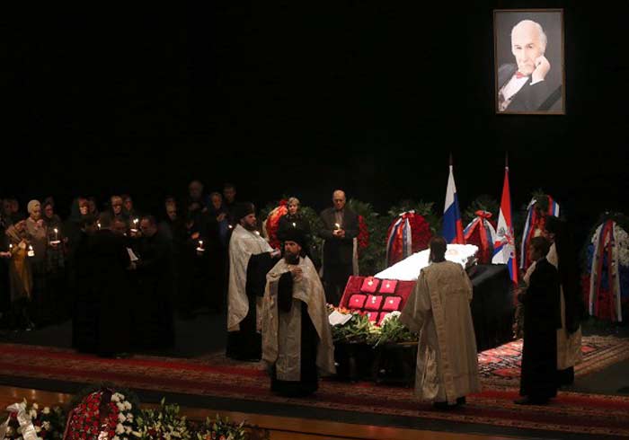 Похороны Владимира Зельдина 6