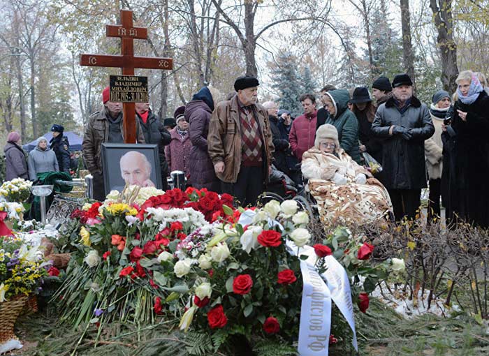 Похороны Владимира Зельдина 8
