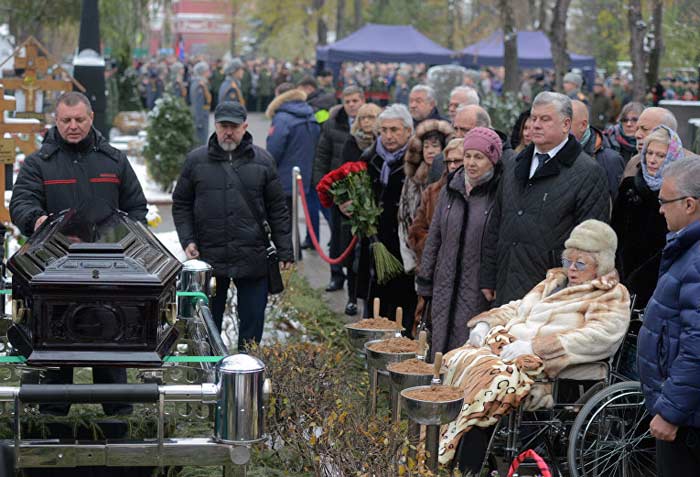 Похороны Владимира Зельдина 9