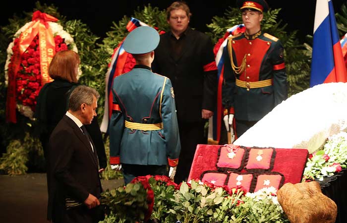 Похороны Владимира Зельдина 12