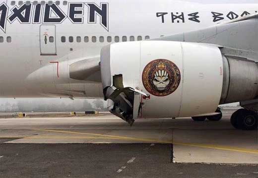 самолет Iron Maiden 1