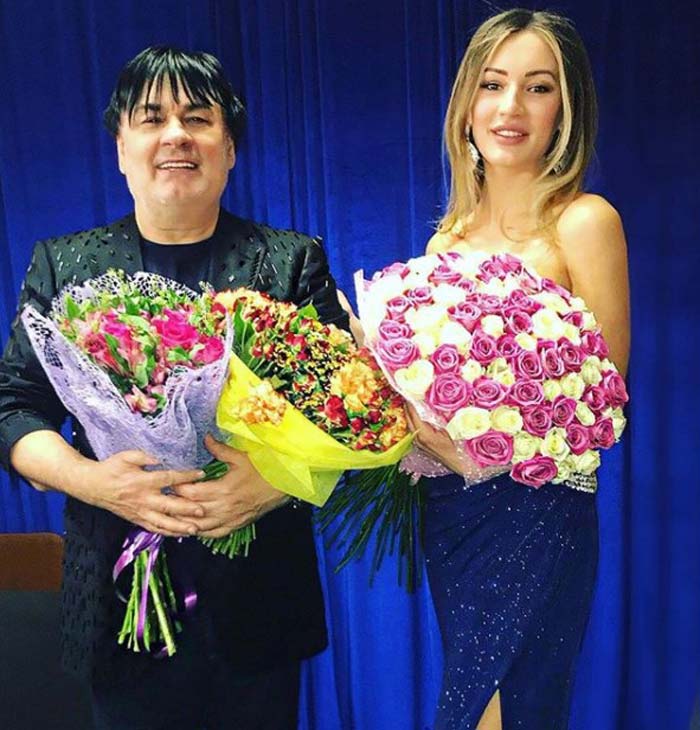 Александр Серов и дочь Мишель