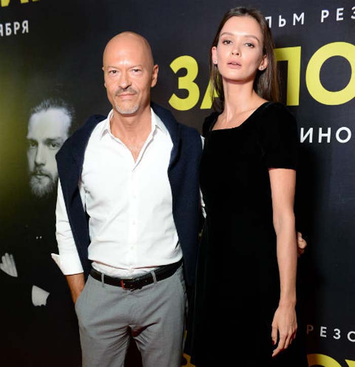 Паулина Андреева и Федор Бондарчук на премьере Заложники 2