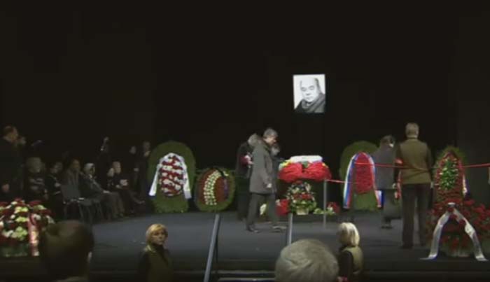 Леонид Броневой похороны 7