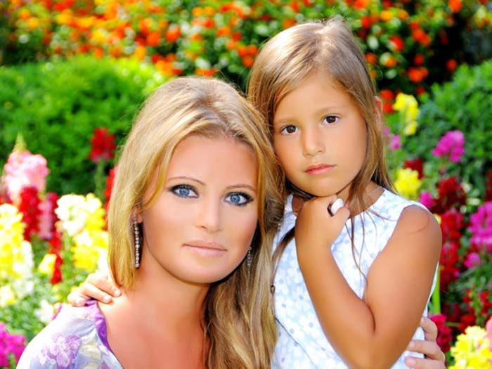 Дана Борисова и дочь Полина 3
