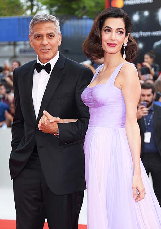 Джордж и Амаль Клуни Венеция 2017 4