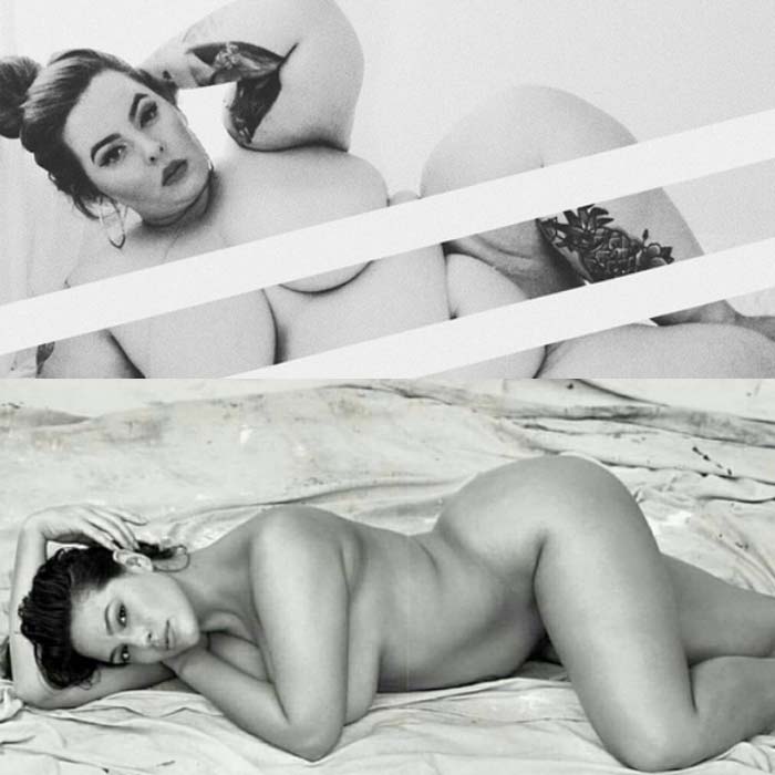 Популярные модели plus-size Эшли Грэм и Тесс Холлидей поздравили своих подп...