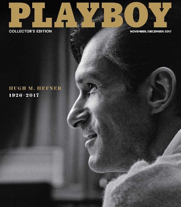 Playboy обложка Хью Хефнер