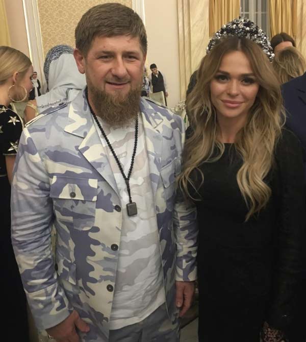 Рамзан Кадыров и Анна Хилькевич