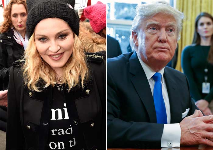 Дональд Трамп vs Мадонна