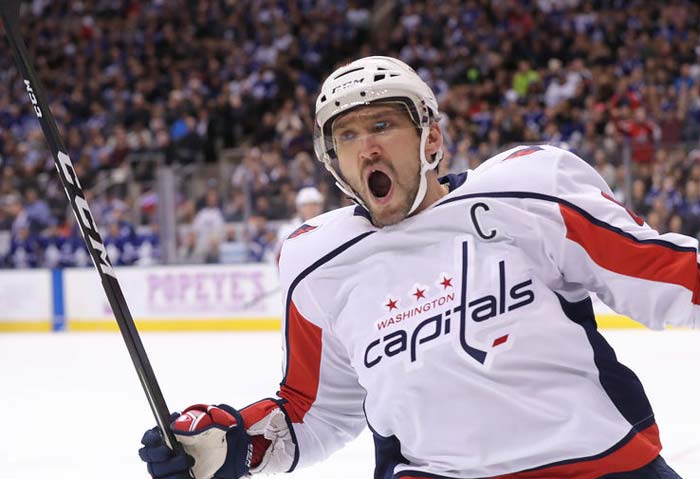 Александр Овечкин повторил рекорд Павла Буре по числу хет-триков в НХЛ