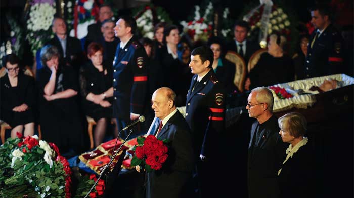 похороны Алексея Баталова