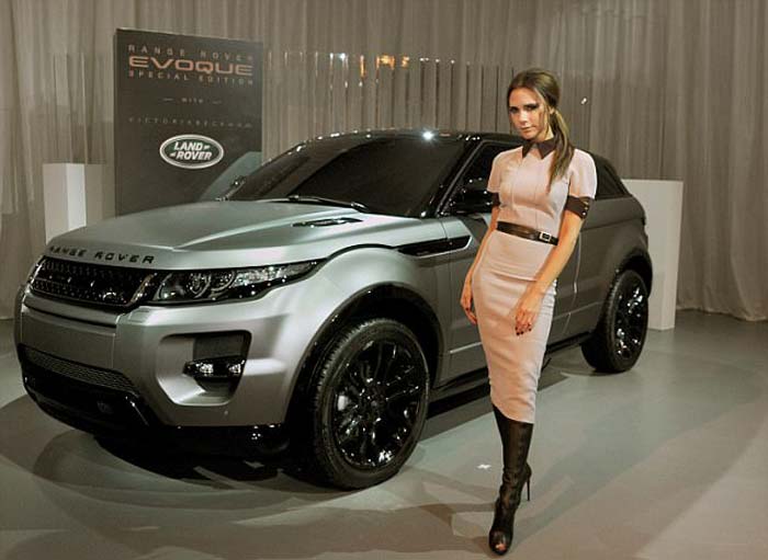 Виктория Бекхэм Land Rover