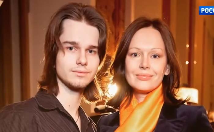 Ирина Безрукова и сын Андрей Ливанов