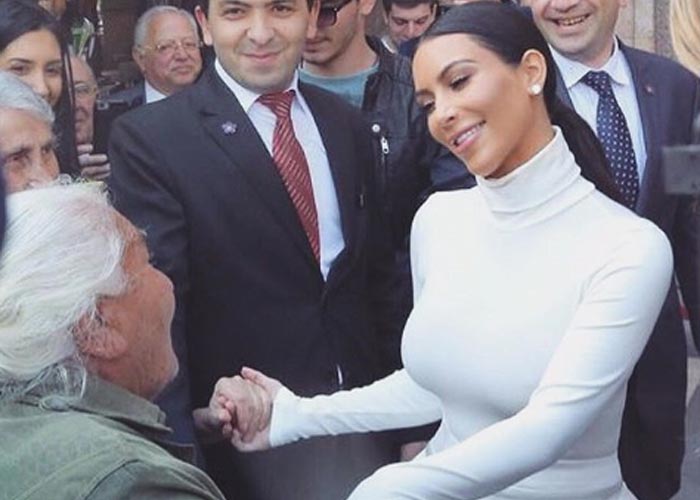 Ким Кардашьян в Армении