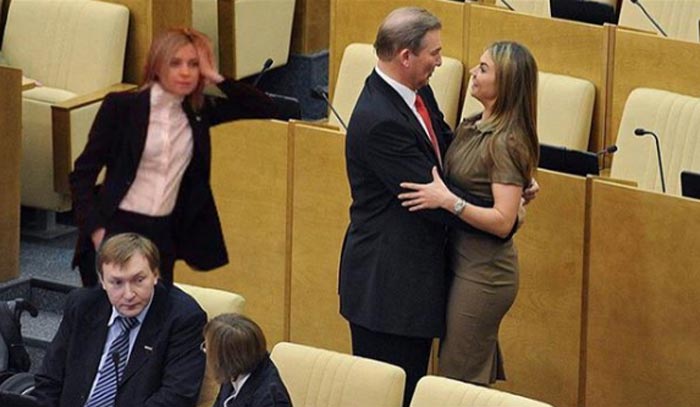 мем Наталья Поклонская инаугурация Путина 5