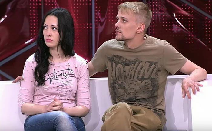 Сергей Зверев-младший и жена Юлия