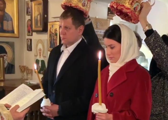 Александр Емельяненко и Селедцова венчание