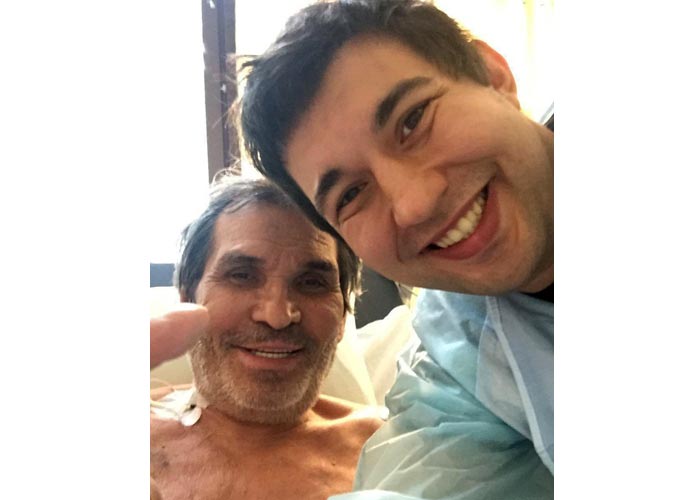 Бари Алибасов и сын в больнице