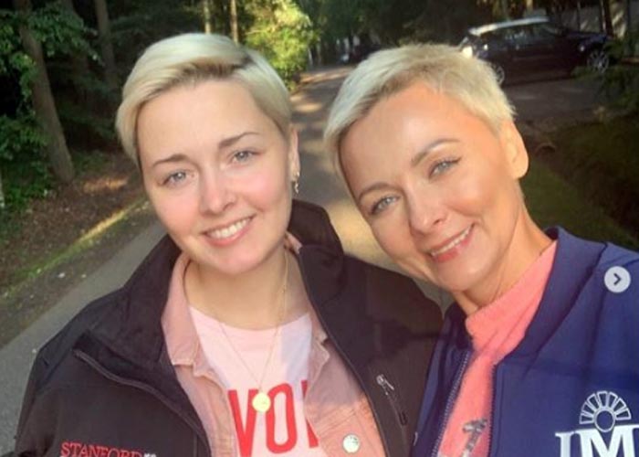 Дарья Повереннова и дочь Полина