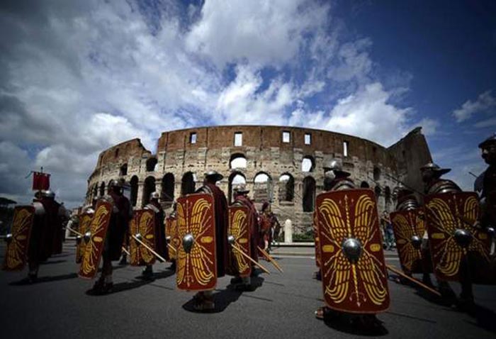 парад День основания Рима 2