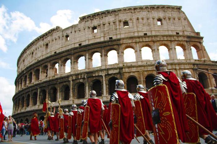 парад День основания Рима 3