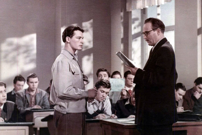 Фильм «Аттестат зрелости» (1954) - сюжет, актеры и роли, кадры из фильма