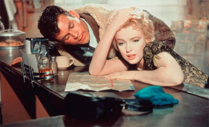Фильм «Автобусная остановка» (1956) - сюжет, актеры и роли, кадры из фильма