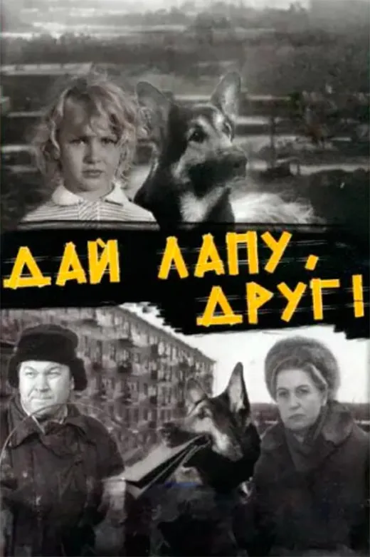 Постер фильма Дай лапу, Друг! Постер фильма Дай лапу, Друг!