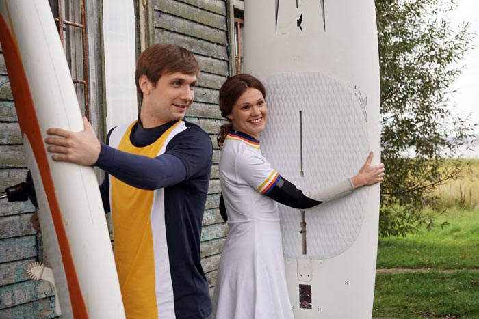 Кадр из фильма Два силуэта на закате солнца кадр Два силуэта на закате солнца 5