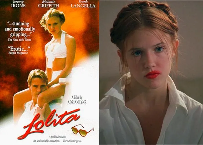 Кадр из фильма Лолита постер фильм Лолита