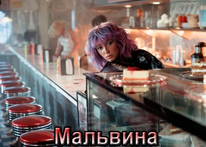 Кадр из фильма Мальвина постер фильм Мальвина