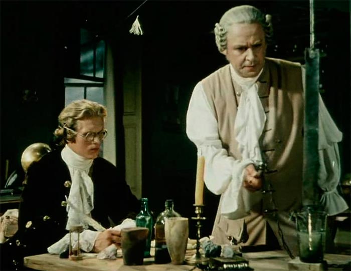 Фильм «Михайло Ломоносов» (1955) - сюжет, актеры и роли, кадры из фильма