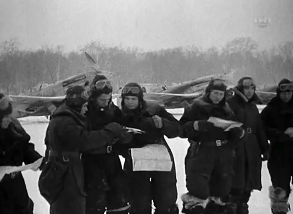 кадр Разгром немецких войск под Москвой 5