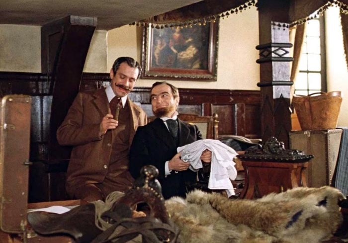 кадр Приключения Шерлока Холмса и доктора Ватсона Собака Баскервилей 13