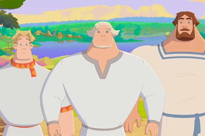 Кадр из фильма Три богатыря и свет клином кадр Три богатыря и свет клином 2