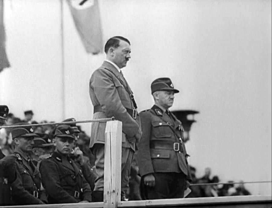 Кадр из фильма Триумф воли кадр Триумф воли 4