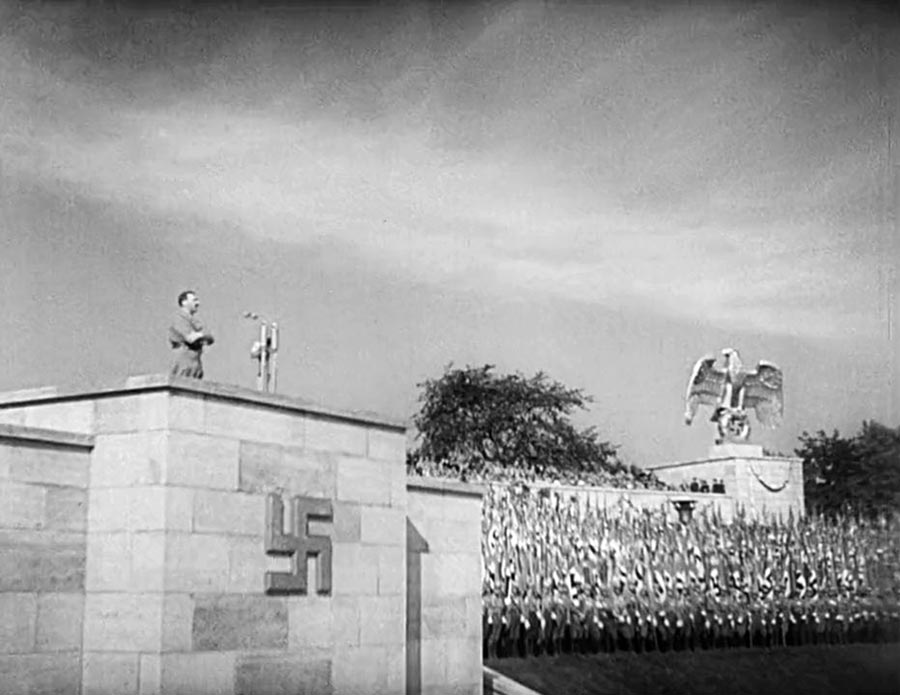 Кадр из фильма Триумф воли кадр Триумф воли 12