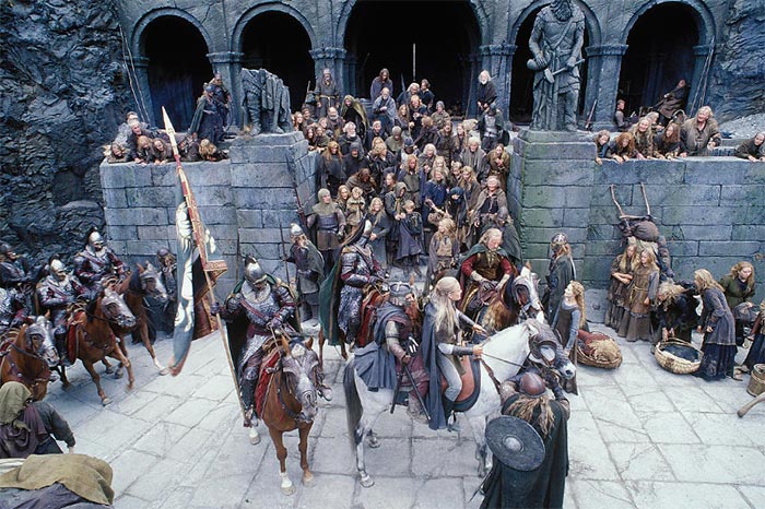 кадр Властелин колец: Две крепости 9