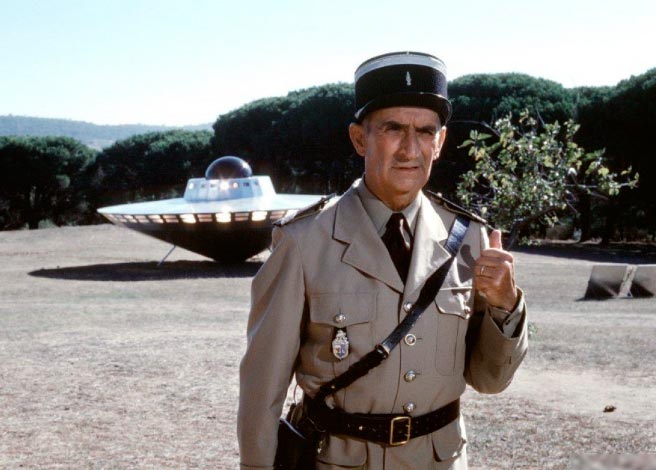 Кадр из фильма Жандарм и инопланетяне кадр Жандарм и инопланетяне 3