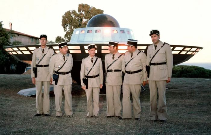 Кадр из фильма Жандарм и инопланетяне кадр Жандарм и инопланетяне 6