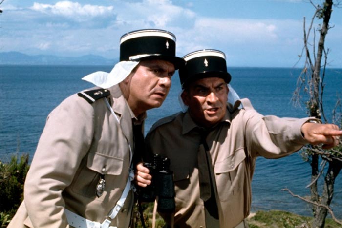 Кадр из фильма Жандарм на отдыхе кадр Жандарм на отдыхе 4